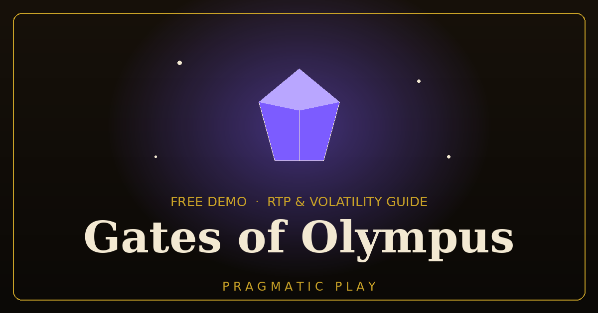 Gates of Olympus RTP, Volatility & Max Win (Free Demo)